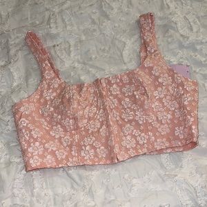 NWT flower top